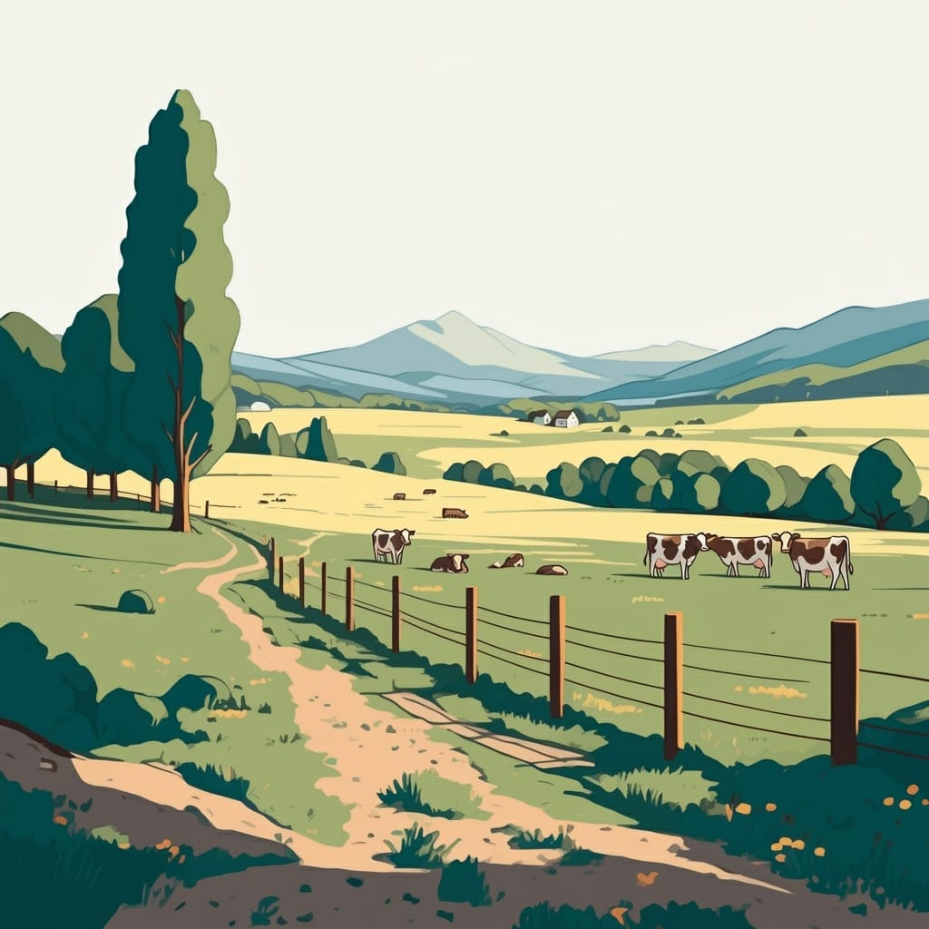 Farm illustration